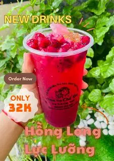 Hình ảnh Hồng Long Lực Lưỡng ( trà Thanh long giòn)