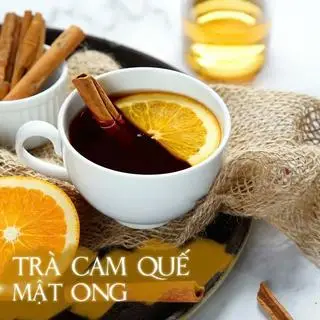 Hình ảnh Trà Quế Cam Mật Ong