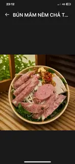 Hình ảnh BÚN MẮM NÊM CHẢ TAI  + THỊT LUỘC 