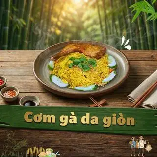 Hình ảnh Cơm gà giòn da