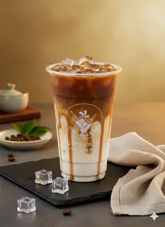 Hình ảnh Cà phê sữa tươi Caramel - L