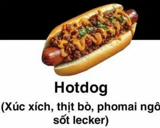Hình ảnh Hotdog
