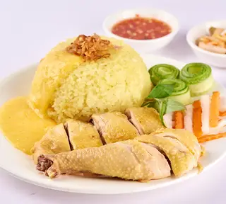 Hình ảnh Cơm Gà Đùi Góc Tư