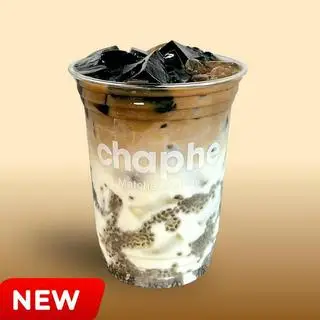 Hình ảnh Sữa Tươi Cà Phê Sương Sáo Hạt Chia