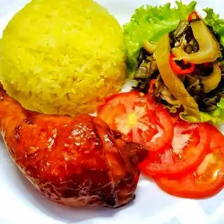 Hình ảnh Cơm Đùi Gà Nướng Tẩm Ớt - 1 Phần