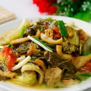 Hình ảnh CƠM RANG ĐẢO GIÒN DƯA XÀO TÓP MỠ 