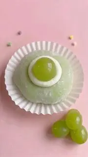 Hình ảnh Mochi nho kem tươi