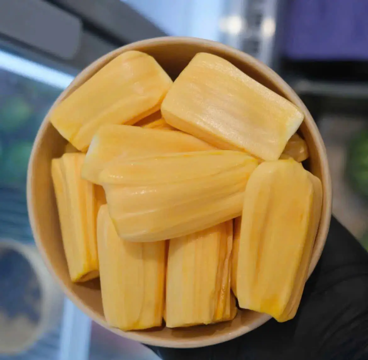Hình ảnh Box 350gr mít thái bóc sẵn siêu giòn, ngọt , thơm