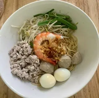 Hình ảnh mì trộn khô