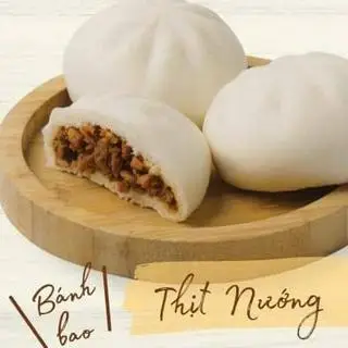Hình ảnh Bánh bao Thịt Nướng Thơm Ngon