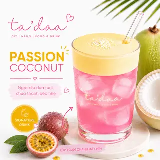 Hình ảnh Nước dừa - Foam vàng
