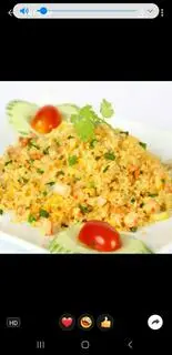 Hình ảnh com rang trung 