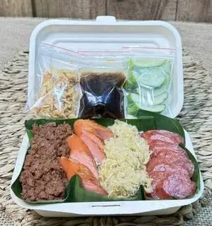 Hình ảnh XÔI THẬP CẦM 2: Pate + Lạp Xương +Xúc Xích + Ruốc Bắc