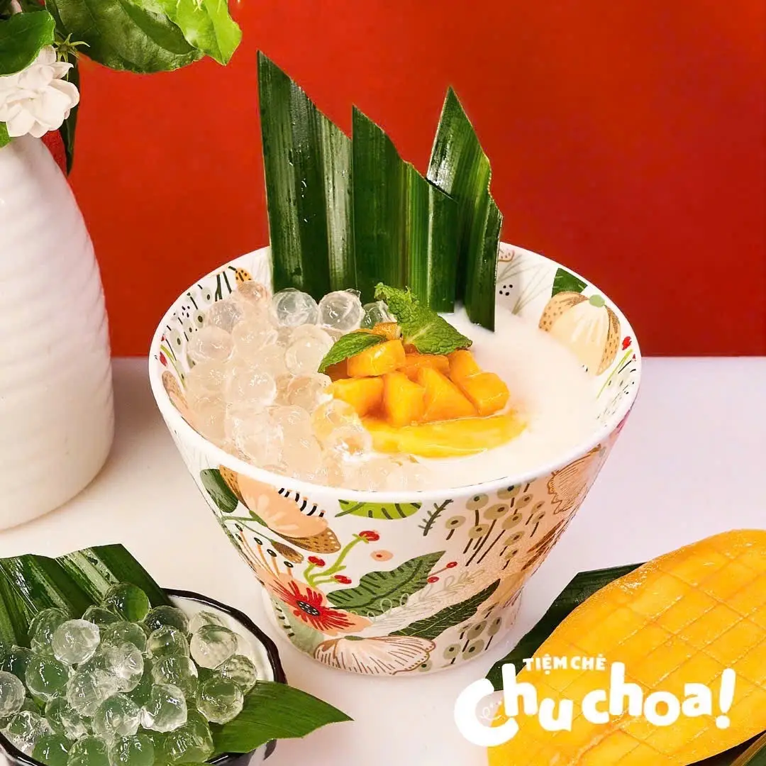 Hình ảnh Chè xoài pudding trân châu