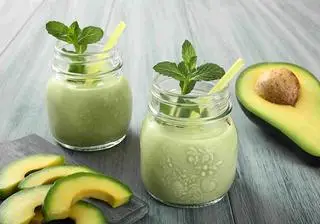 Hình ảnh Sinh tố bơ - sữa chua