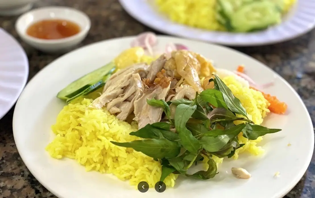 Hình ảnh cơm gà xe phay