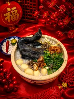 Hình ảnh Cháo Gà Ác+ Đậu Xanh,Hạt Sen