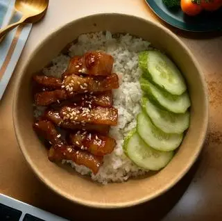 Hình ảnh Ba rọi sốt chua ngọt