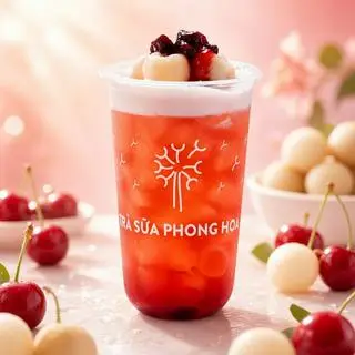 Hình ảnh Trà Cherry Long Nhãn