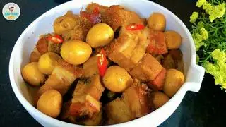 Hình ảnh Cơm Heo Quay Kho Trứng 
