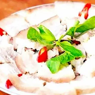 Hình ảnh Cơm Thịt Luộc Tặng Kèm Mắm Cà Pháo Đặc Biệt
