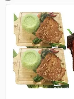 Hình ảnh 2 Cơm gà lá dứa mắm tỏi 
