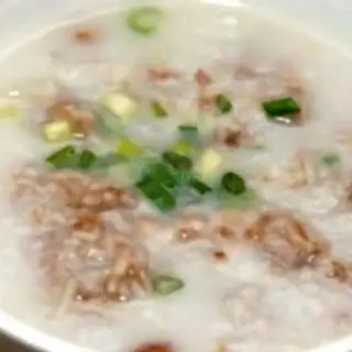Hình ảnh Cháo thịt bò băm nhuyễn