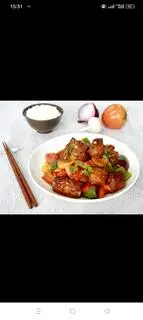 Hình ảnh Cơm sườn xào chua ngọt 
