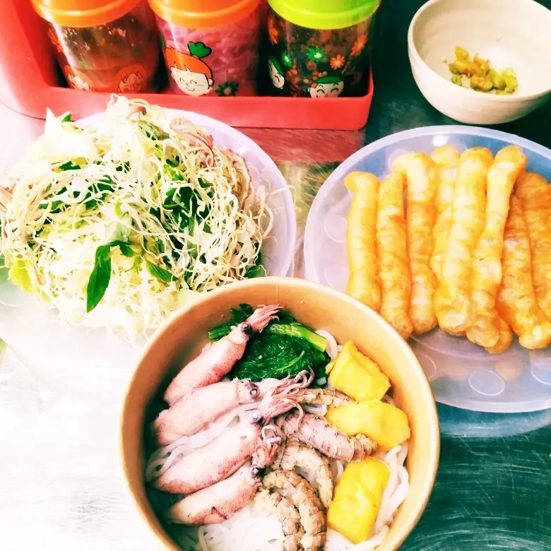 Hình ảnh Bún Mực Bề Bề