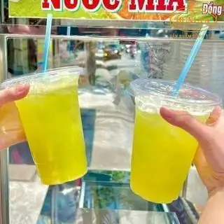 Hình ảnh nước mía mix cam ép