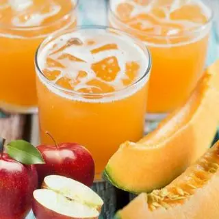 Hình ảnh Nước ép dưa lưới táo