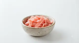 Hình ảnh Gừng hồng ăn kèm