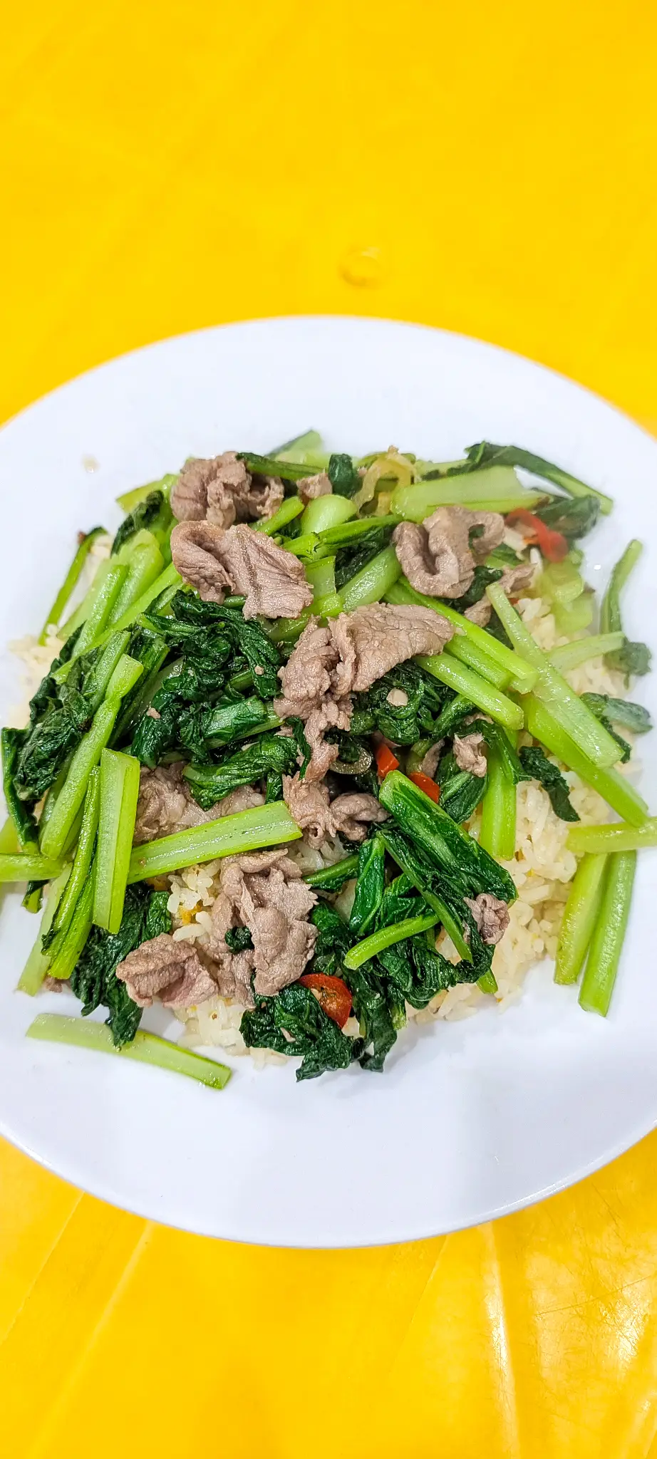 Hình ảnh Cơm Rang Cải Cay (Không Bò)
