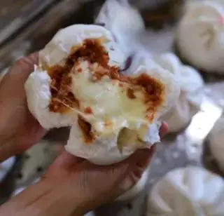 Hình ảnh xá xíu phô mai 