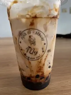 Hình ảnh Sữa tươi trân châu đường đen
