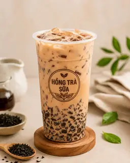 Hình ảnh Hồng trà sữa 