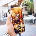 Hình ảnh Đường Nâu Trân Châu Sữa