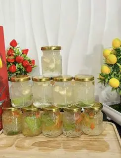 Hình ảnh 10 hủ yến tươi chưng mix vị 70ml - người lớn kèm 1 phần
