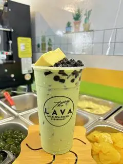 Hình ảnh Trà sữa thái xanh