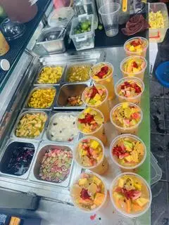 Hình ảnh Trà xoài mix chanh dây