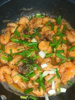 Hình ảnh Cơm tép rim mặn chát 
