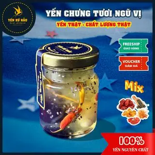 Hình ảnh Yến chưng tươi ngũ vị
