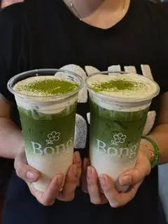 Hình ảnh Matcha latte kem mặn