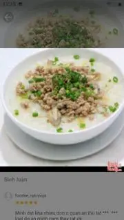 Hình ảnh Cháo Thịt Bằm nhỏ 