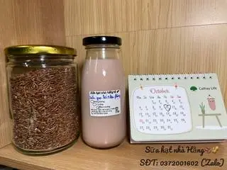 Hình ảnh Sữa gạo lứt huyết rồng