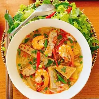Hình ảnh Bún chả cá tôm