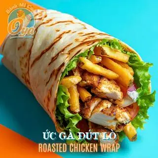 Hình ảnh Bánh Mì Cuộn Gà | Chicken Wrap