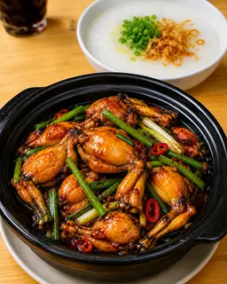 Hình ảnh Cháo ếch 3 con
