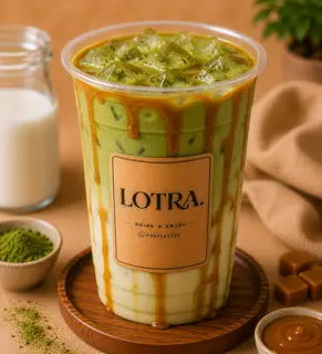 Hình ảnh Caramel Matcha Latte