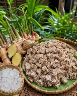 Hình ảnh VIÊN NGẬM GỪNG ĐƯỜNG PHÈN 250Gr
